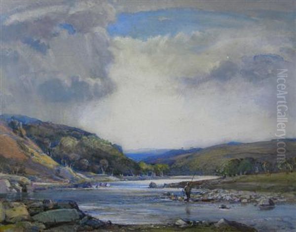 On The Findhorn - view 1