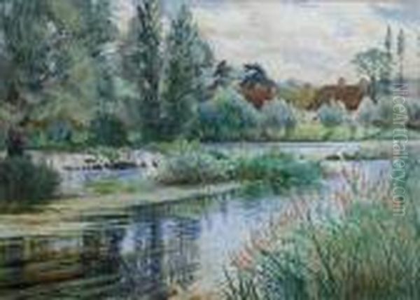 Ahampshire Chalk Stream - view 1
