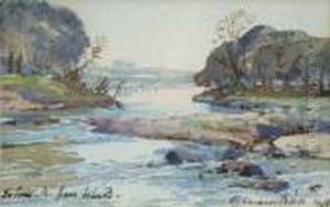 River Landscape. River Landscape.