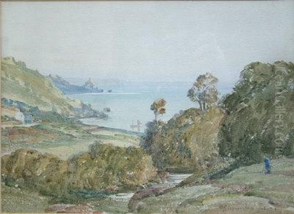 The Coast Near Lamorna. - view 1