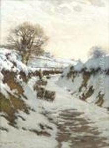 A Wintry Morning by Samuel John Lamorna Birch