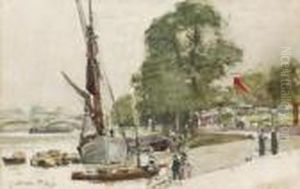 Richmond by Samuel John Lamorna Birch