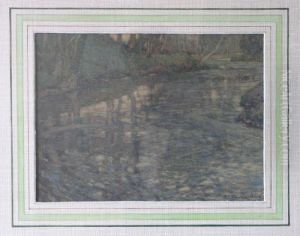 A Bend In The River, Lamorna by Samuel John Lamorna Birch