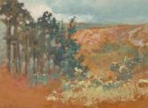 "near Hindhead", , Inscribed And Dated 'oct 29 1887'