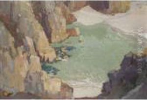Cornish Beach Scene