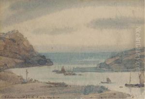 Estuary With Boats