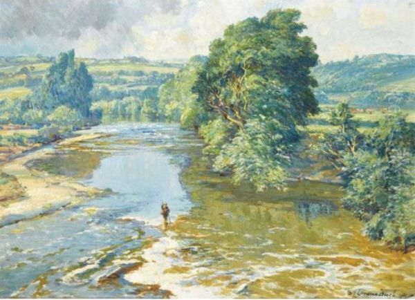 The Barle Near Dulverton - view 1