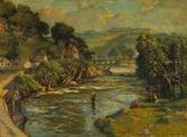 On The Taw, Near Umberleigh, Devon, Glorious Devon - view 1