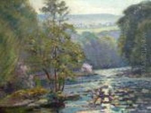 Wooded River Landscape Wooded River Landscape