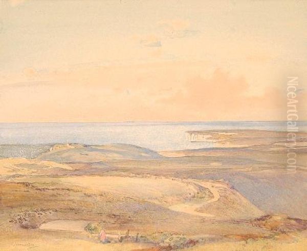 On Beachy Head - view 1