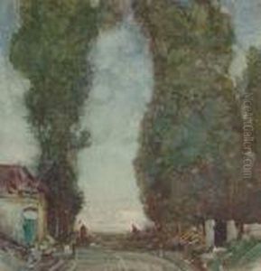 Path Through The Ruins by Samuel John Lamorna Birch