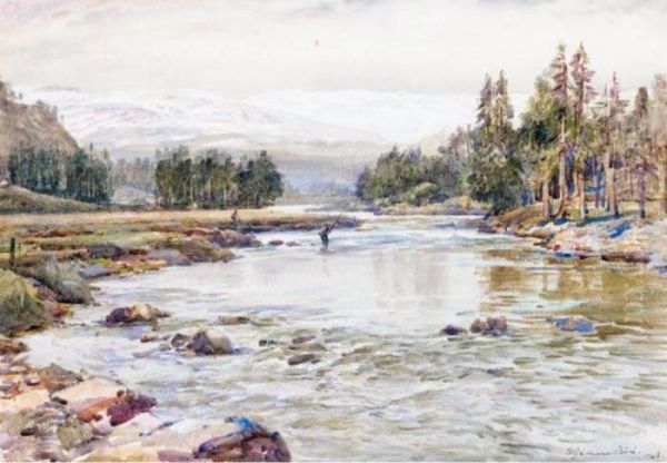 On The Dee, Scotland - view 1