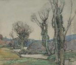 Study Of Trees by Samuel John Lamorna Birch