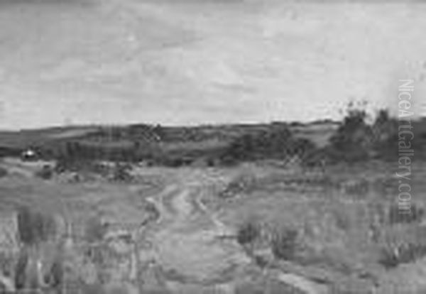 Landscape Above Lamorna Cove, Cornwall - view 1