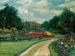 Garden In Bloom, Cornwall