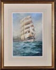 "on The Wings Of The Wind" by William Minshall Birchall