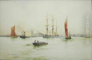 The Thames At Limehouse Reach