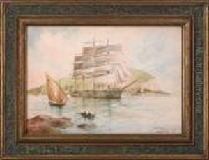 Harbor Scene Harbor Scene