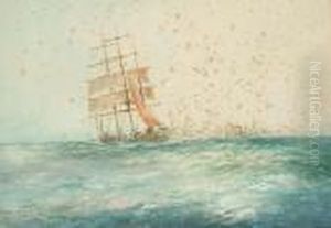 Over Angry Waters by William Minshall Birchall