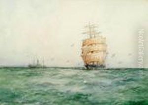 A Passing Warrior by William Minshall Birchall