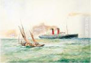 En Route For The Manx Isle - ``viking'; The White Ship