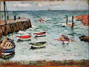 A Summer Day Largo by George Leslie Hunter