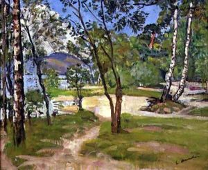 Loch Lomond by George Leslie Hunter