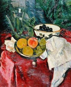 The Red Cloth by George Leslie Hunter
