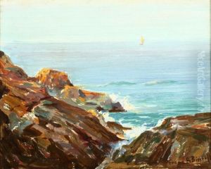 California Coastal With Sailboat