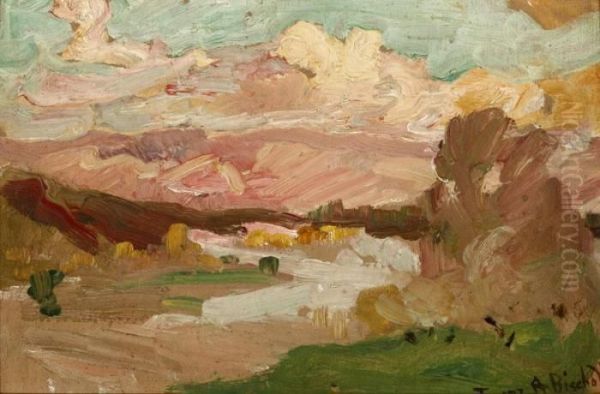 River Valley, Late Afternoon - view 1