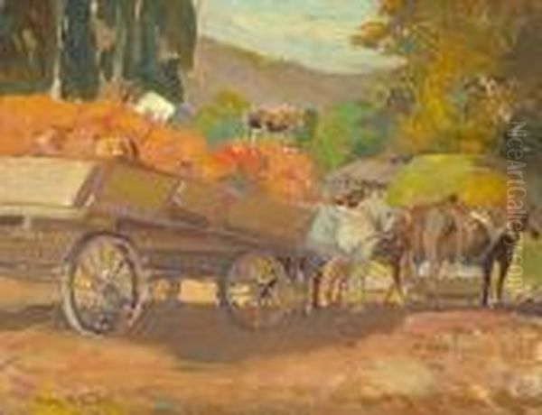 Delivering Pumpkins - view 1