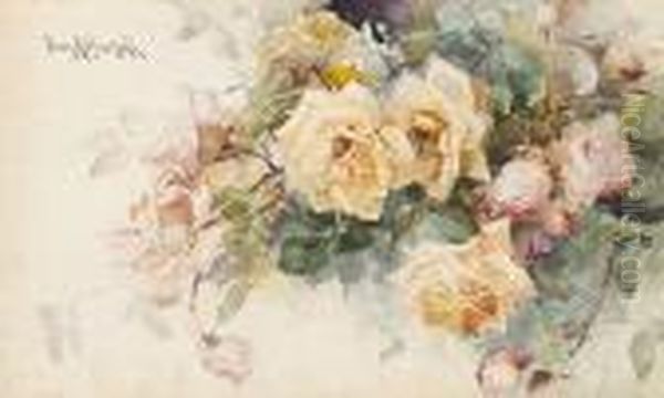 Yellow And Pink Roses - view 1