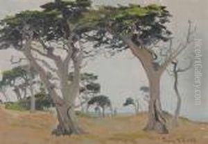 Carmel Scene by Franz Bischoff
