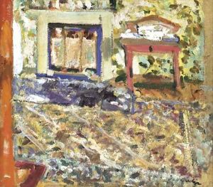 The artist's bedroom by George Leslie Hunter
