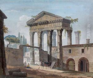 Ruines Animees by Giuseppe Bernardino Bison