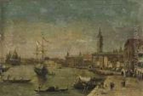 The Riva Degli Schiavoni, Venice, Looking West - view 1