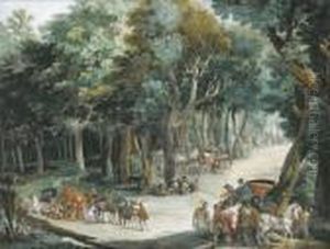 Assalto Della Carovana Nel Bosco