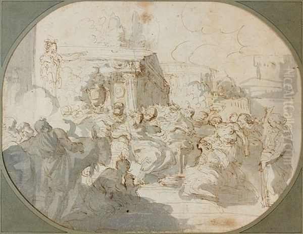 Scene D'histoire Ancienne - view 1