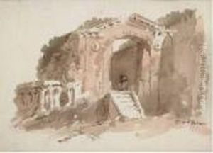 Paesaggio Con Rovine