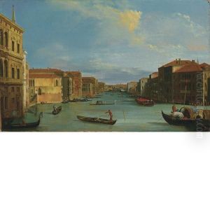 Veduta Del Canal Grande Da Palazzo Balbi Al Ponte Di Rialto by Giuseppe Bernardino Bison