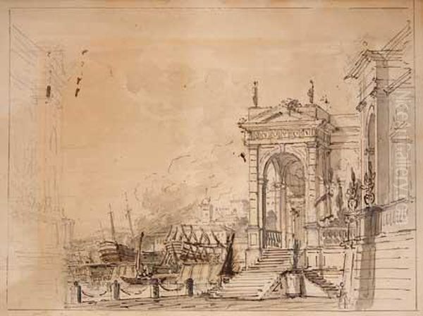 View Of The Porto Di Ripetta, Rome - view 1