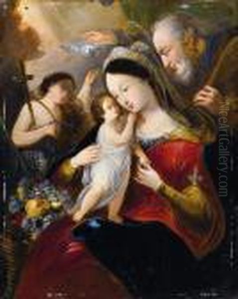 Sacra Famiglia Con San Giovannino - view 1