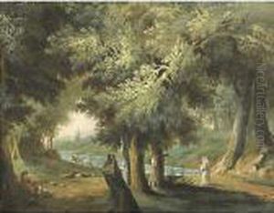 Passeggiata Nel Bosco by Giuseppe Bernardino Bison
