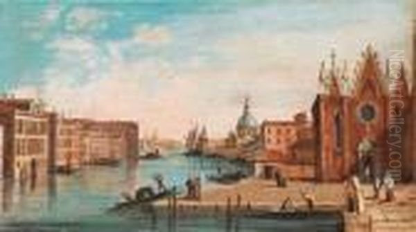 Veduta Del Canal Grande Dalla Carita Verso La Salute - view 1