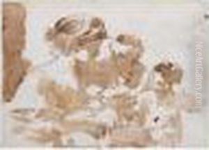 Woman And Infant With Two Other Children: An Allegory Of Charity