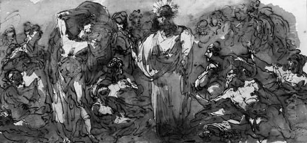 Christ Healing The Paralytic - view 1