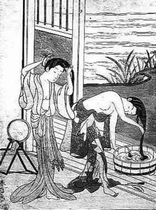 Young Women at their Toilet by Suzuki Harunobu