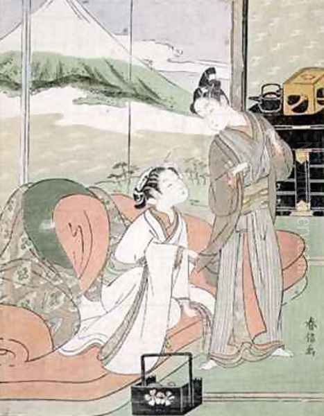 Lover Taking Leave of a Courtesan - view 1