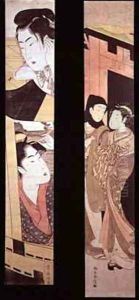 The Assignation Two Lovers at a Gate
