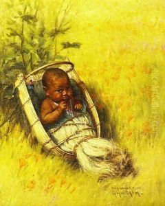Indian Papoose Kawasi by Grace Carpenter Hudson